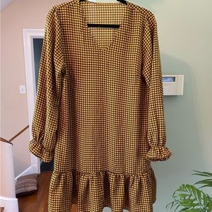 Dress Drop Waist Design. Flattering!